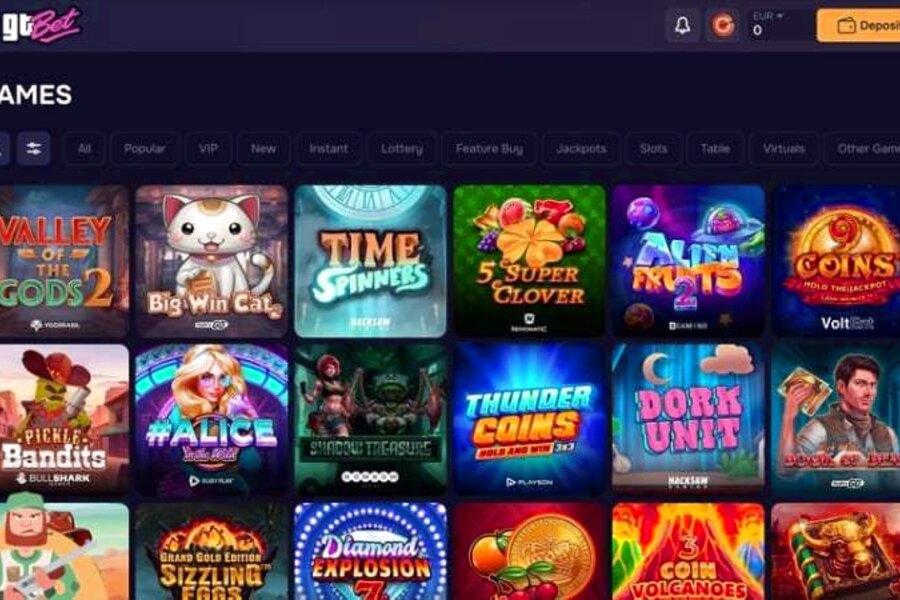 Gt Bet Casino - Inscription Rapide et Sécurisée